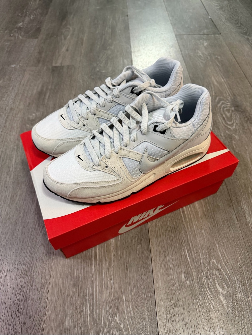 Nike Air Max Command Summit White Pure Platinum 629993-102 Size 8.5